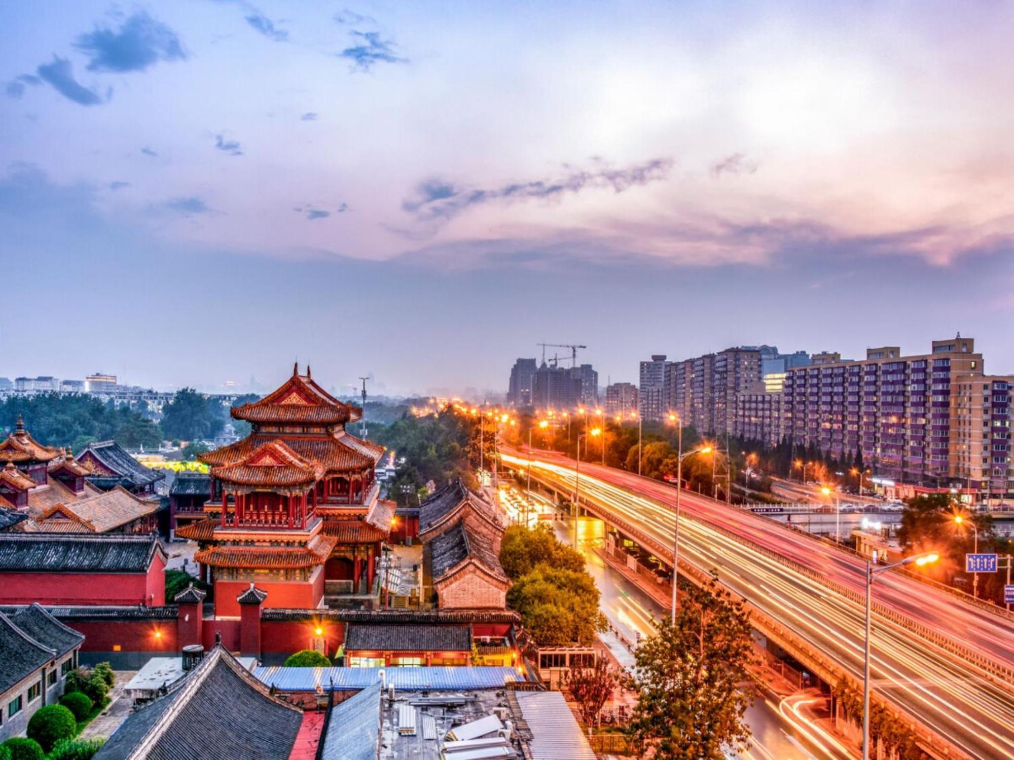Happy Dragon City Culture Hotel -In The City Center Close To Forbidden City&Wangfujing Street&Subway Nearby &Free Coffee & Free Laundry&English Speaking With Tour Services &Free Wifi Unlimited For Western Software ปักกิ่ง ภายนอก รูปภาพ